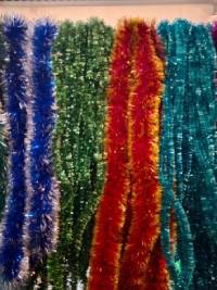 ATB Навагоднія ўпрыгажэнні ёлкі ланцужкі фенечкі гірлянды сена 01