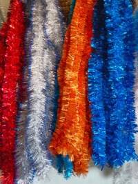 ATB Навагоднія ўпрыгажэнні ёлкі ланцужкі фенечкі гірлянды сена 02