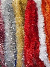 ATB Навагоднія ўпрыгажэнні ёлкі ланцужкі фенечкі гірлянды сена 02